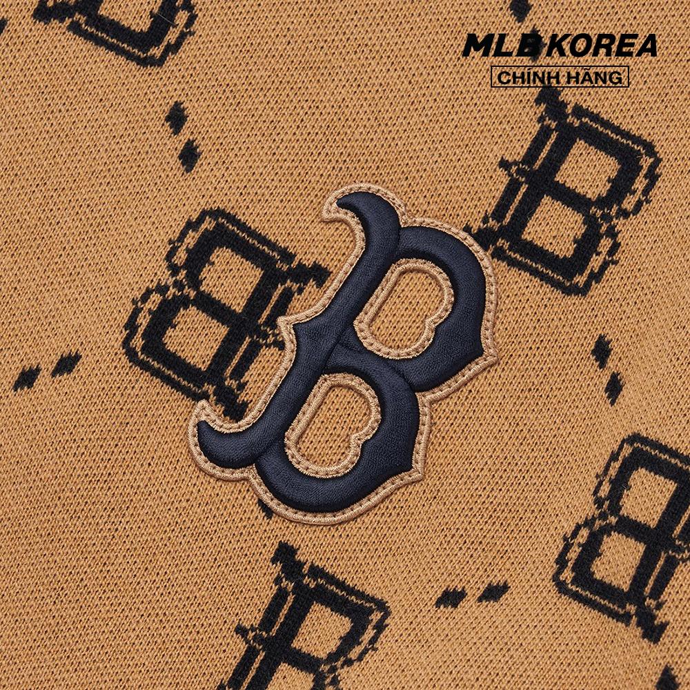 MLB - Áo sweater phom suông tay dài Dia Monogram Overfit 3AKPM0226