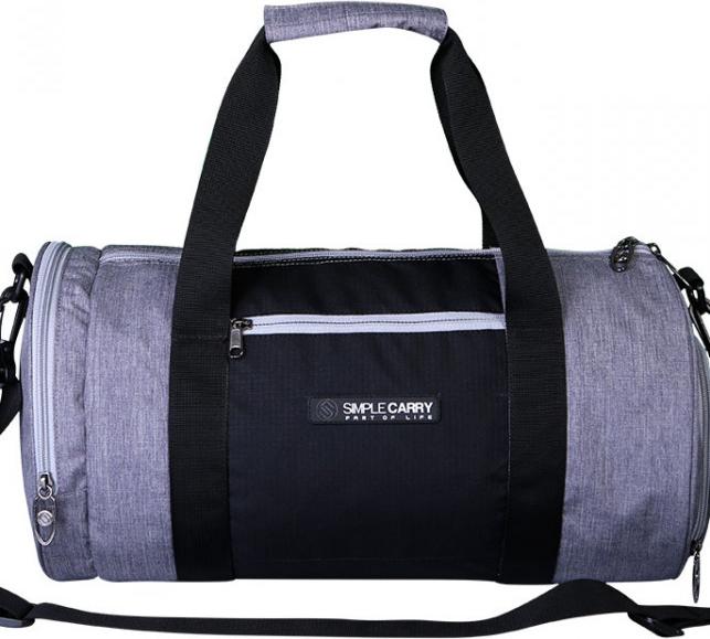 Túi đeo Gym bag small Grey/Black