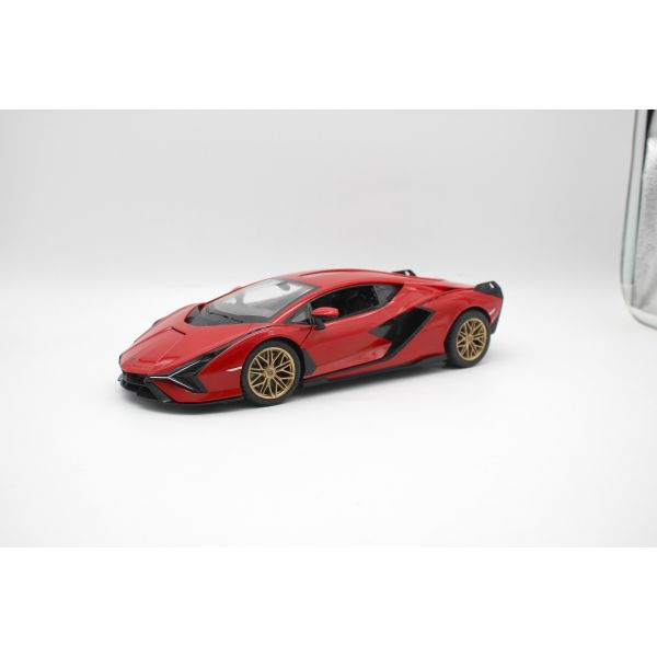 Xe điều khiển 1:14 Lamborghini Sian, có thể mở cửa Đỏ RASTAR R97700/RED