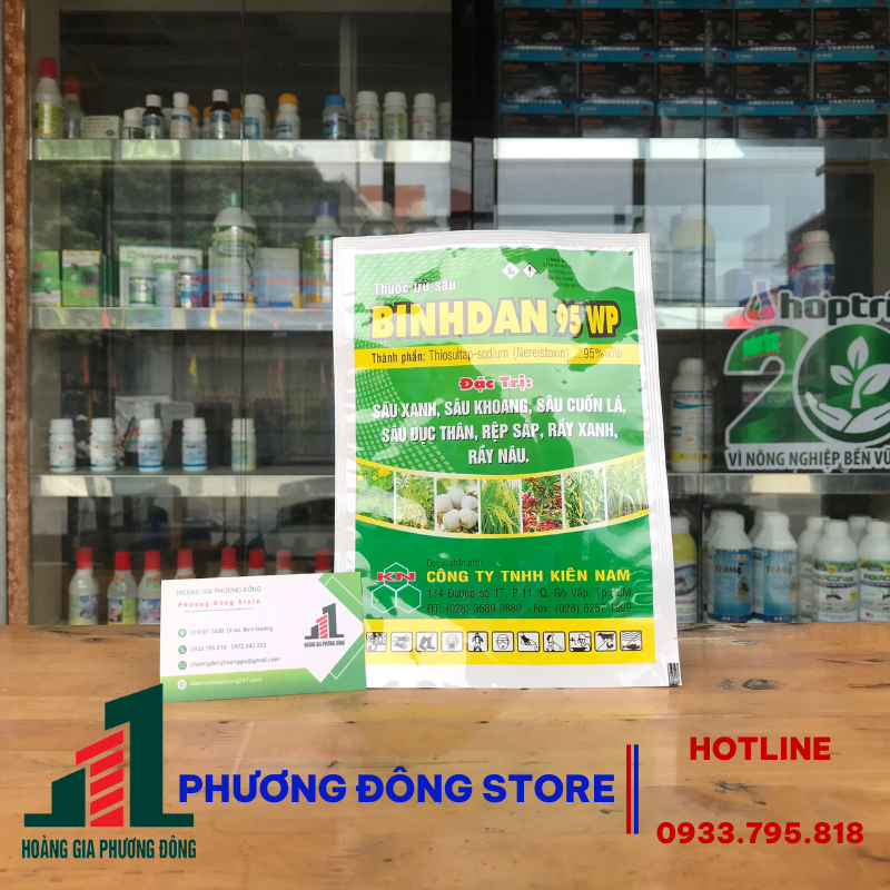 Thuốc trừ sâu rầy Binhdan 95WP gói 100g