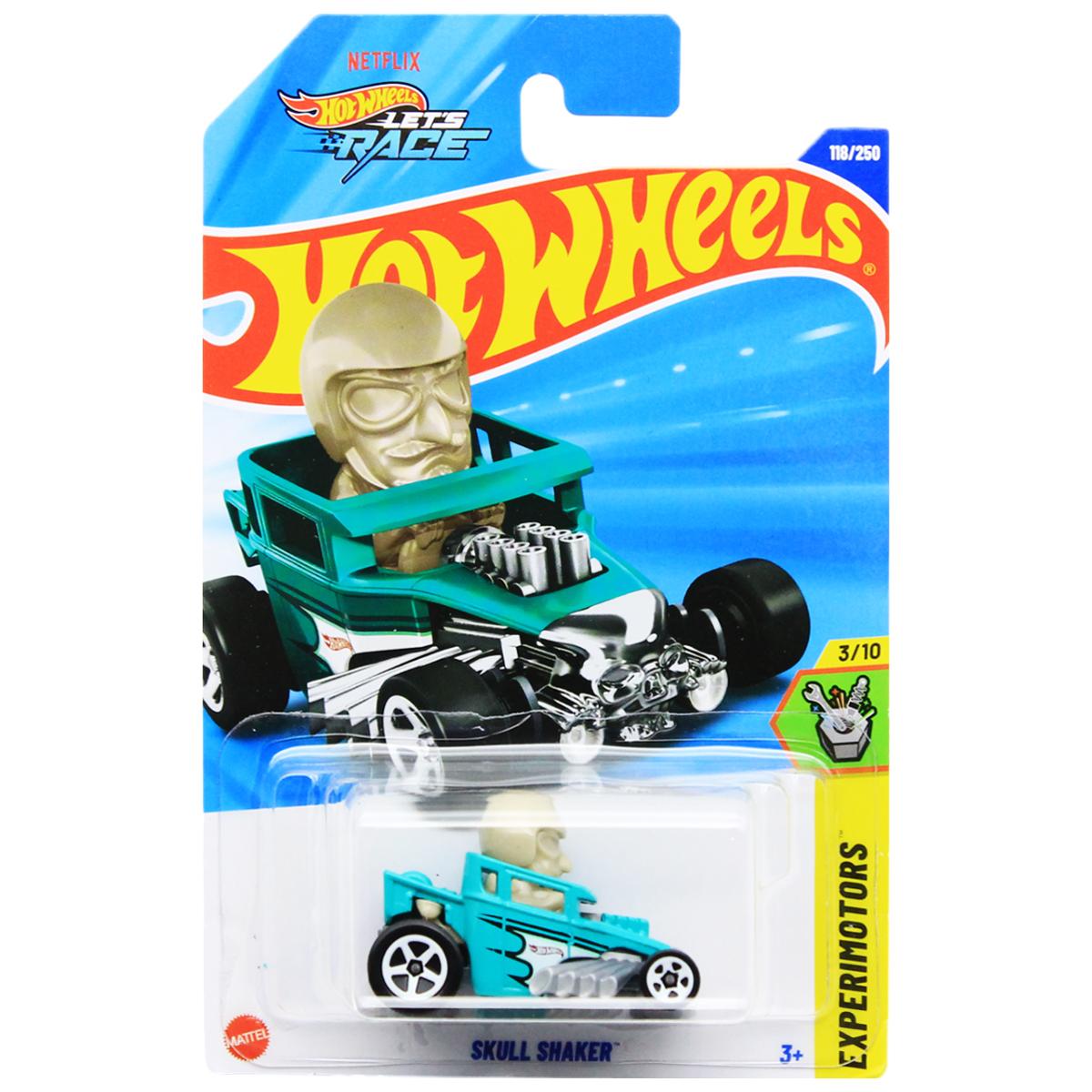 Siêu Xe Hot Wheels C4982 - 118/250 - Skull Snaker (Mẫu Màu Giao Ngẫu Nhiên)