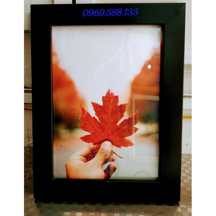 Khung ảnh A3 kích thước 30x40cm, mặt khung bằng mica>>
