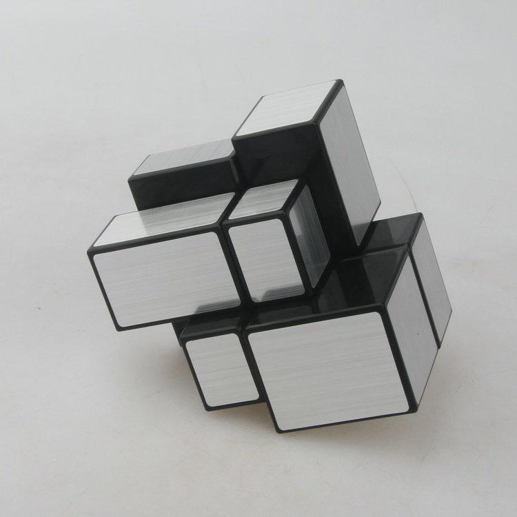 Rubik Biến Thể Rubik 2x2 Mirror Cube QiYi Khối Lập Phương Rubik Tráng Gương Bạc