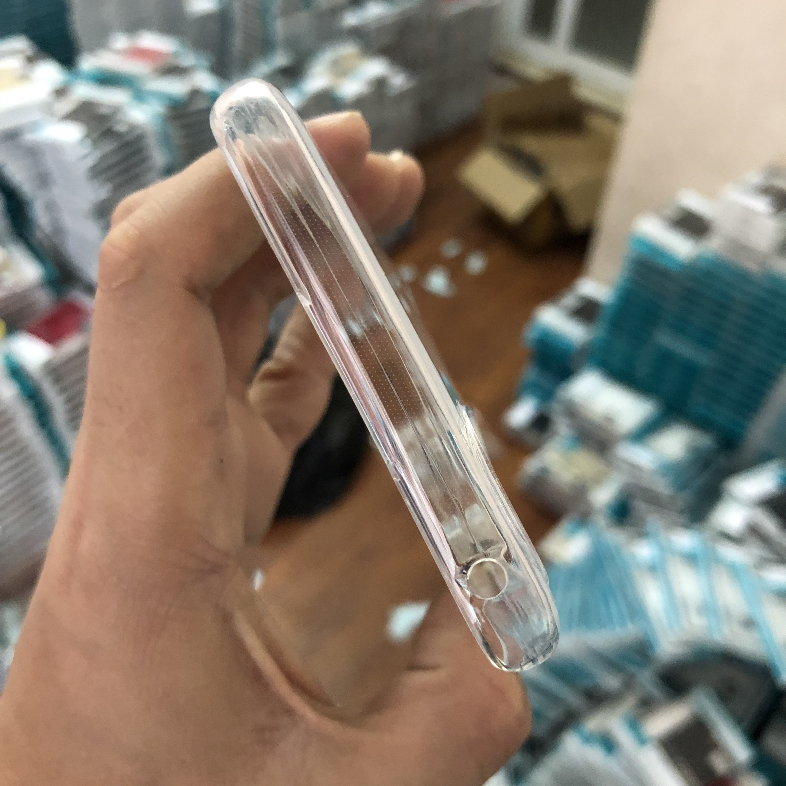 Ốp lưng Silicone dẻo trong suốt dành cho Oppo Reno4 Pro 4G