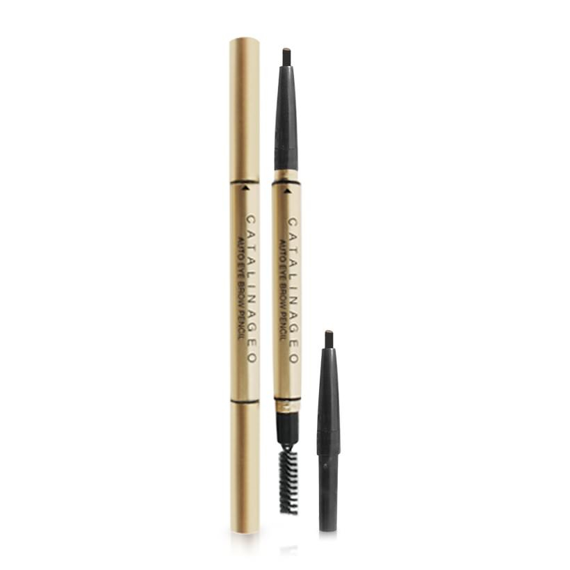 Chì Kẻ Lông Mày Catalina Auto Brow Pencil #B1 Black Brown Geo