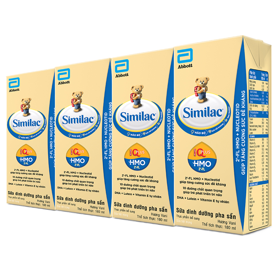 Hình ảnh Thùng 48 Hộp Sữa Nước Abbott Similac 180ml cho trẻ từ 1 tuổi