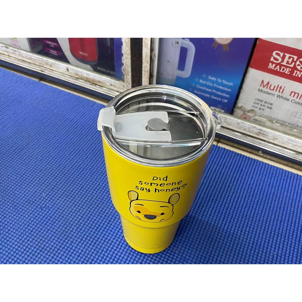 Ca giữ nhiệt mặt gấu