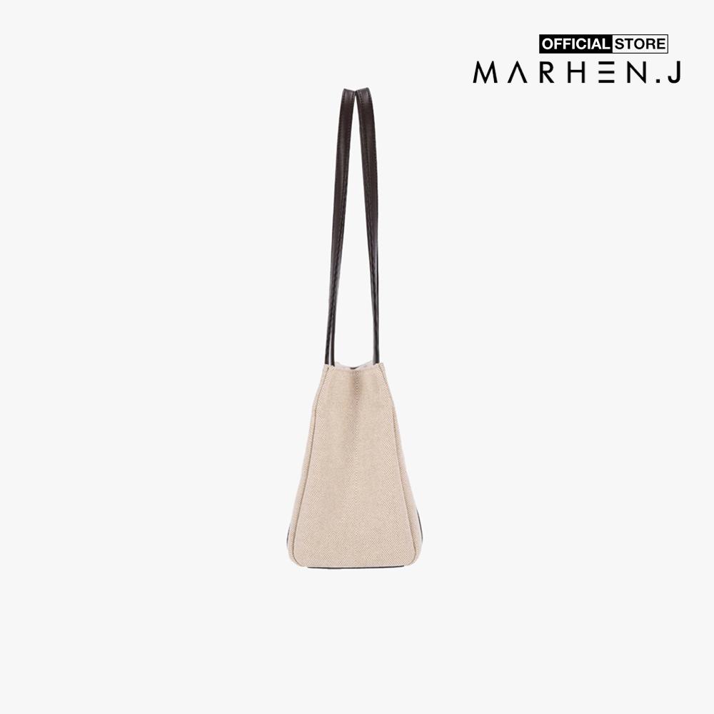 MARHEN.J - Túi đeo vai nữ phom chữ nhật Mina MJ21DMINAC-BR