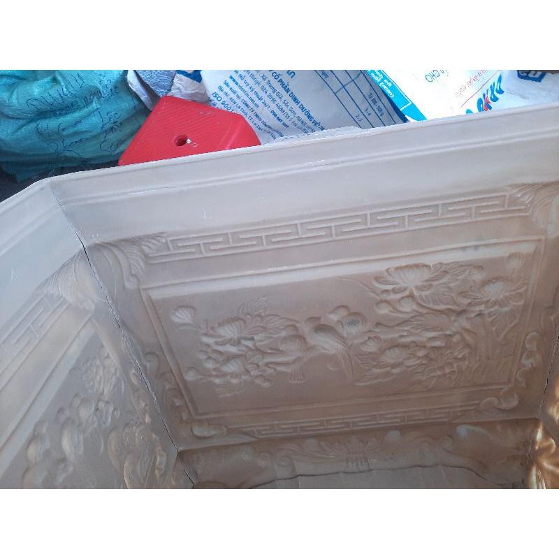 Khuôn đúc chậu cảnh vuông rộng 70 cm cao 65 cm