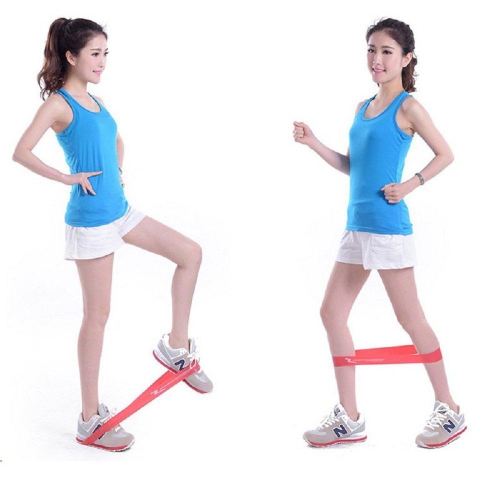 Bộ 5 dây Mini Band Top Body kháng lực tập thể dục tại nhà, văn phòng, linh hoạt và tiện lợi