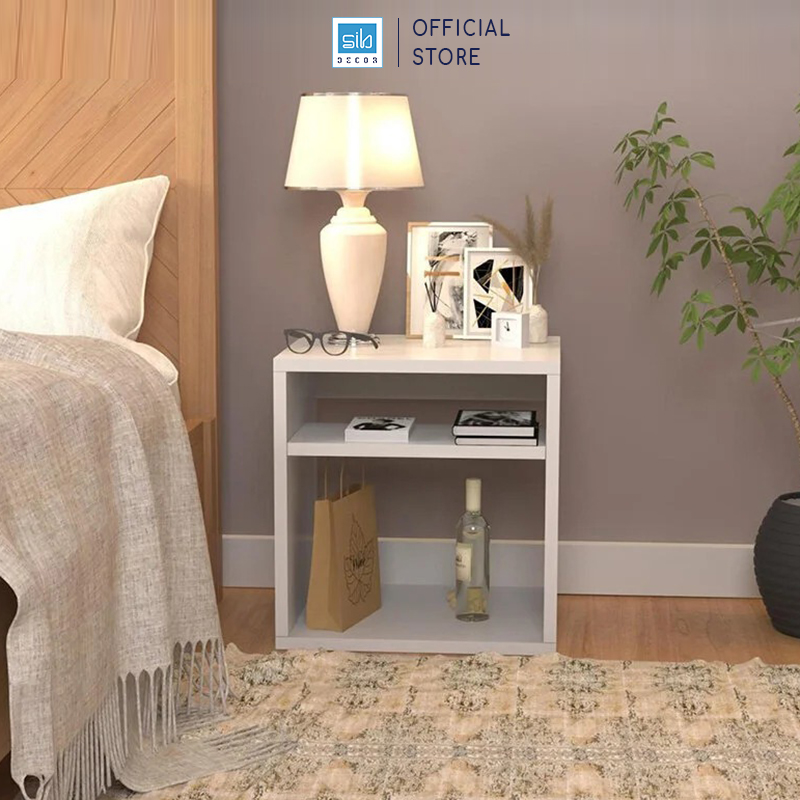 Kệ Đầu Giường Đơn Giản Mà Đẹp Sib Decor Kdg13 - Trắng