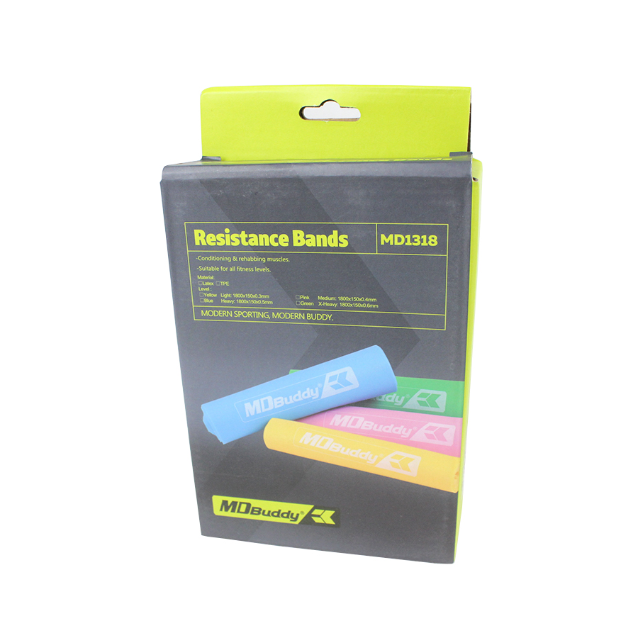 BỘ 4 DÂY ĐÀN HỒI TẬP THỂ DỤC MDBUDDY MD1318