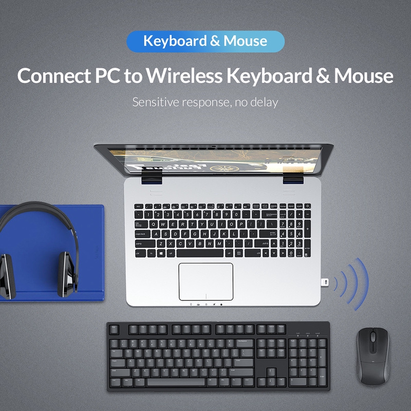 Thiết Bị Kết Nối Bluetooth 5.0 Qua USB BTA-508 Màu Đen - Hàng Chính Hãng
