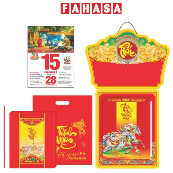 Lịch Bloc Siêu Đại - Phong Cảnh Việt Nam - Bảng Treo Metalize - 20 x 30 cm - TĐ20