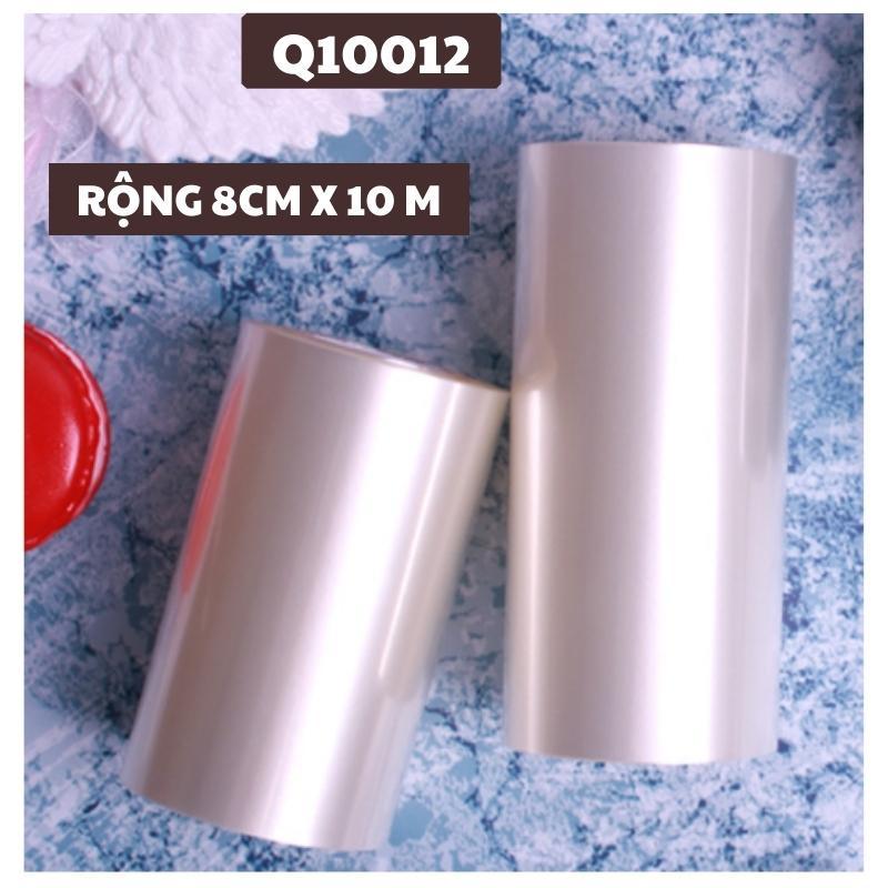 Cuộn viền bánh mousse cỡ 8 CM X CUỘN 10 MÉT TRONG SUỐT - Q10012