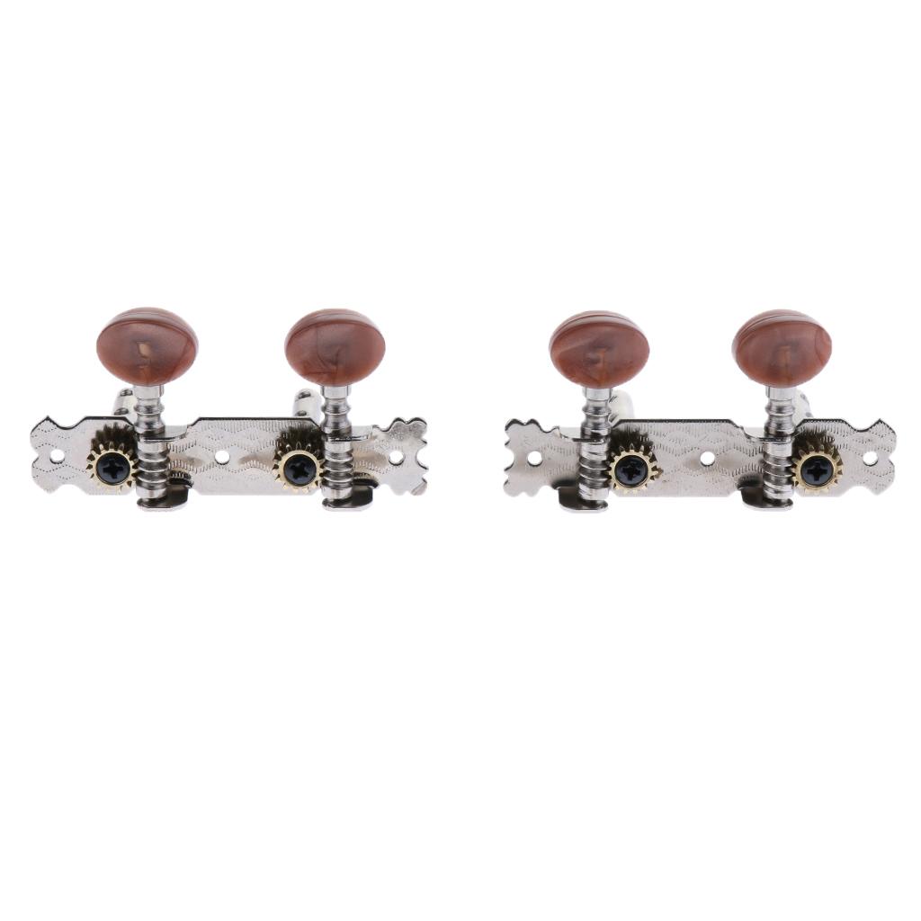 Sunnimix Đàn Guitar Máy Đầu Dây Chỉnh Chốt Khóa Bắt Sóng Cho Đàn Ukulele Guitar