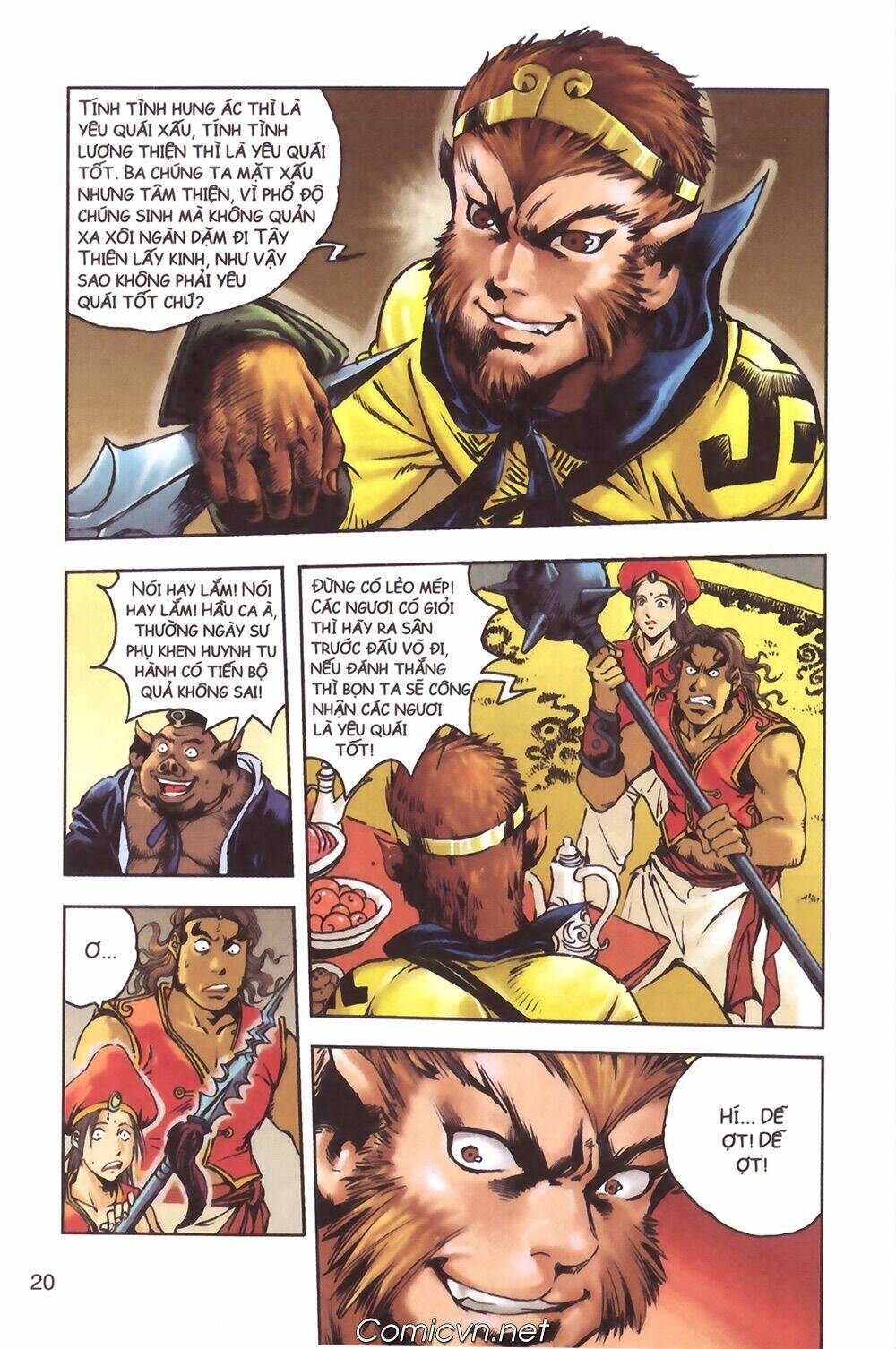 tây du ký màu chapter 124 17