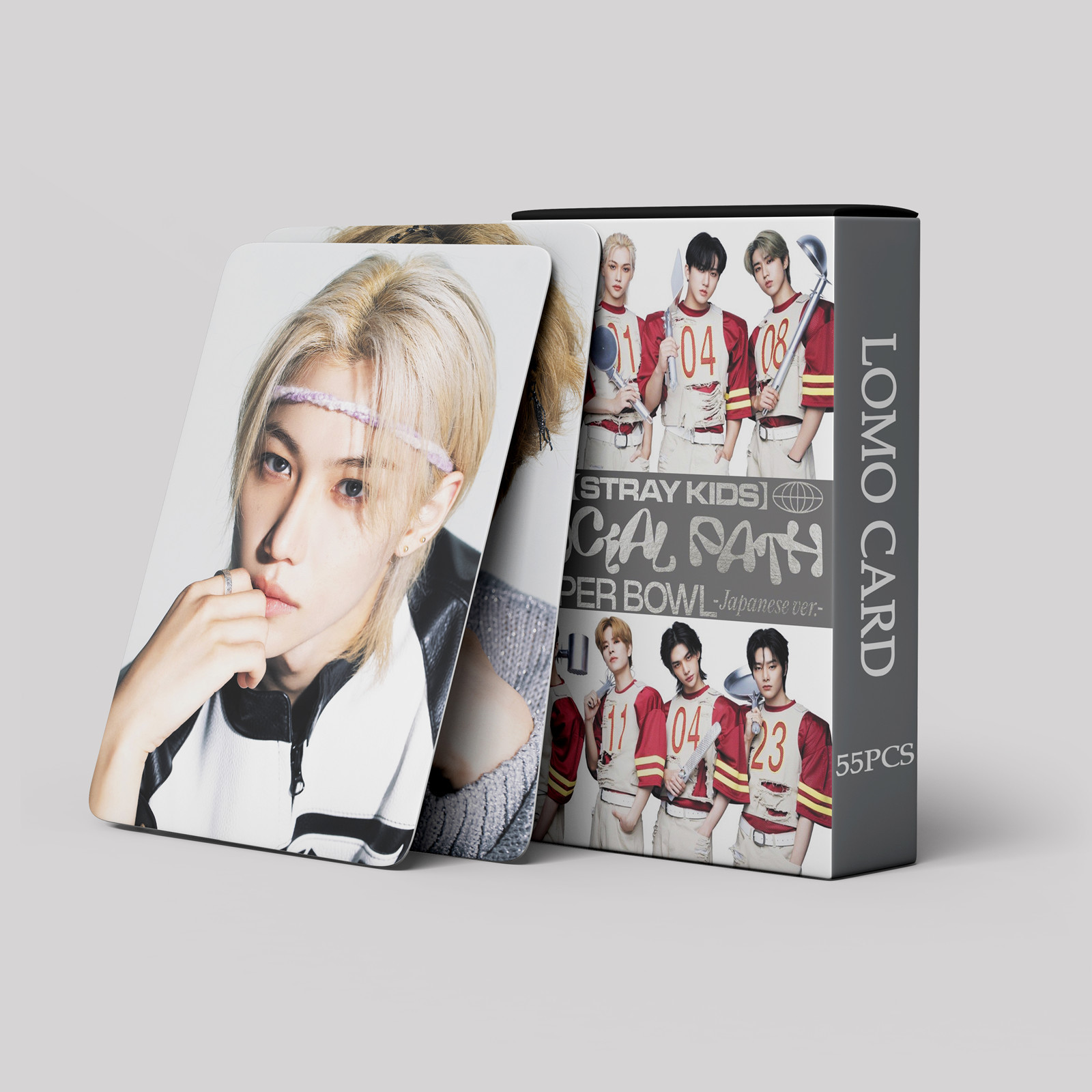 Set 55 lomo card StrayKids Supe Bowl Japan 2023