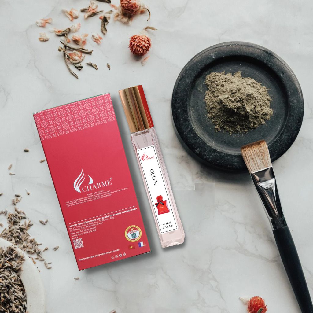 Nước hoa nữ sang trọng Charme Queen mùi hương nồng nhiệt tươi mát của hoa hồng lưu hương lâu