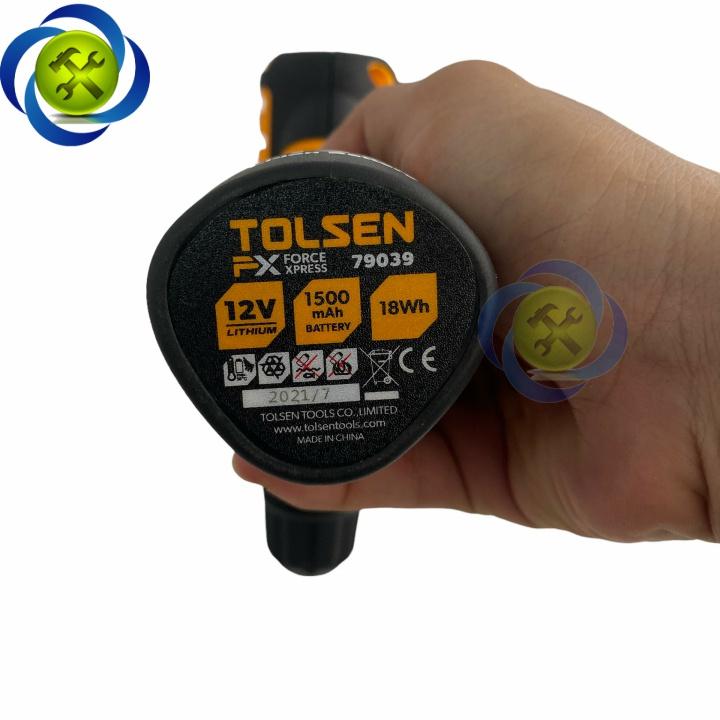 Máy khoan pin 12V Tolsen 79036