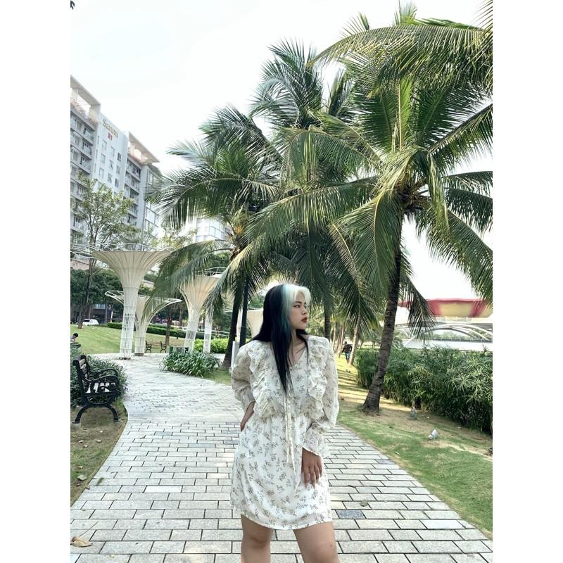 Đầm hoa nhúng bèo helen