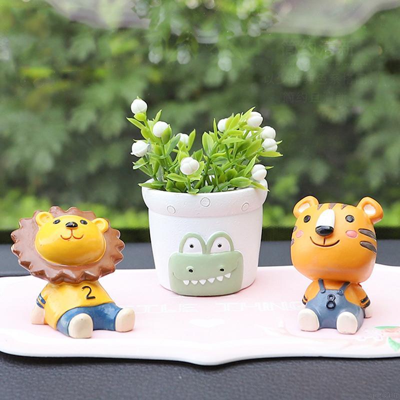 1 Chậu Hoa Nhựa Dễ Thương Dùng Để Trang Trí Sân Vườn