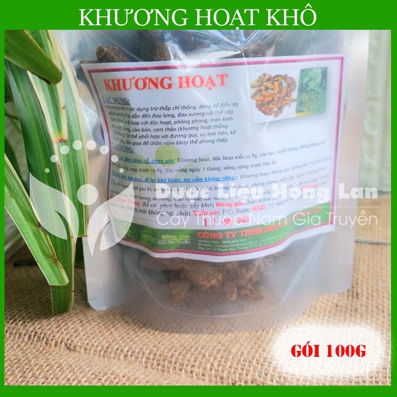 [THƯỢNG HẠNG] 100g Khương Hoạt khô đẹp loại 1