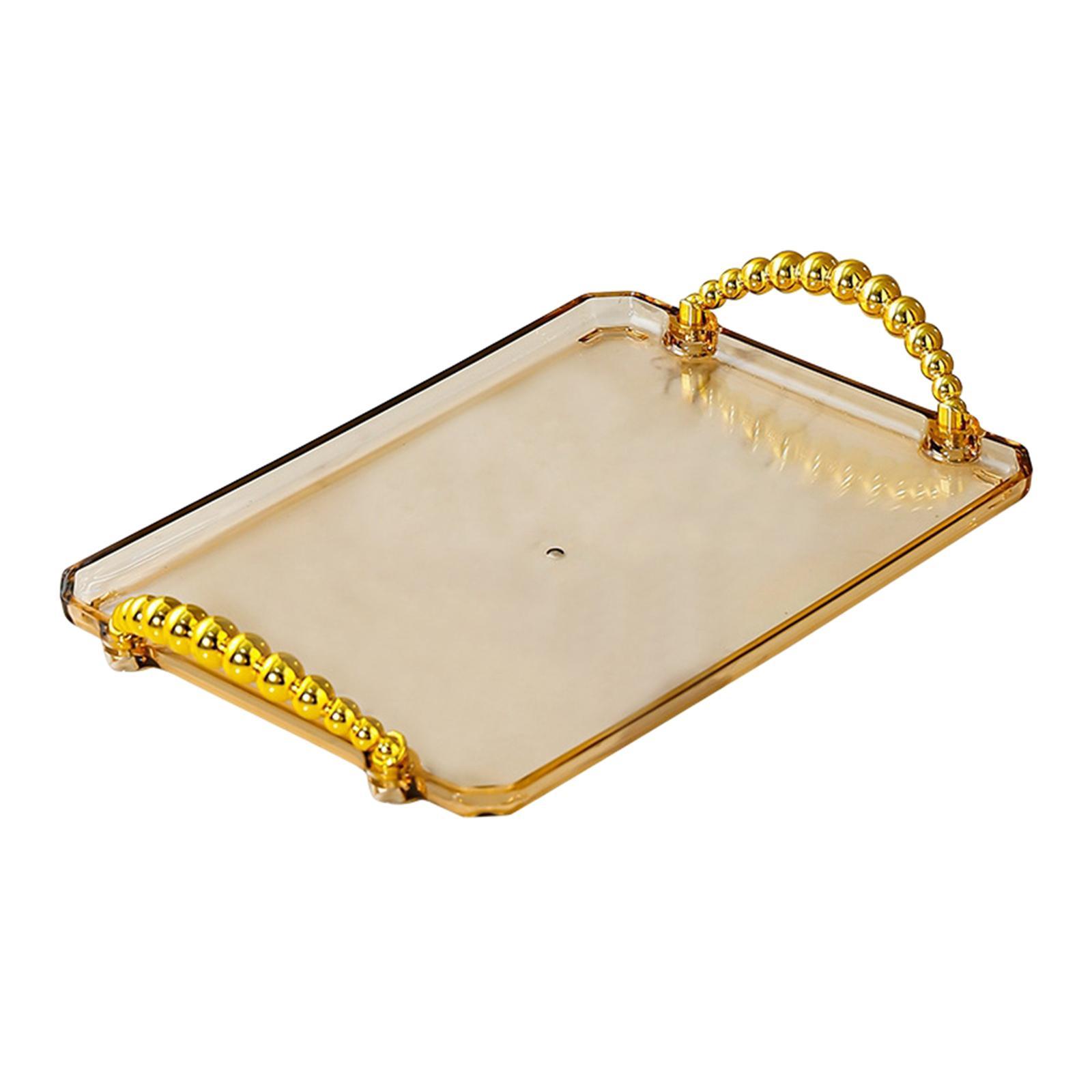 Nordic Serving Tray, Storage Organizer, Multifunction Dessert Tray Food Snack Tray for Home Kitchen
