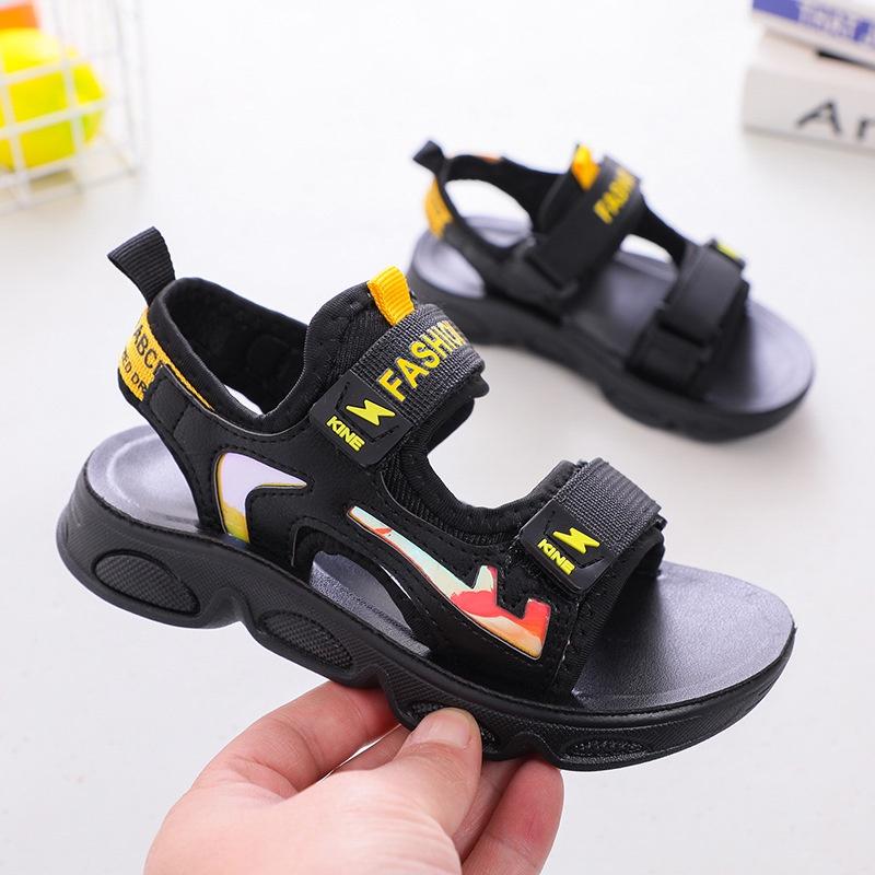 Sandal bé trai fashion quai dán linh hoạt đế êm chống trượt êm chân