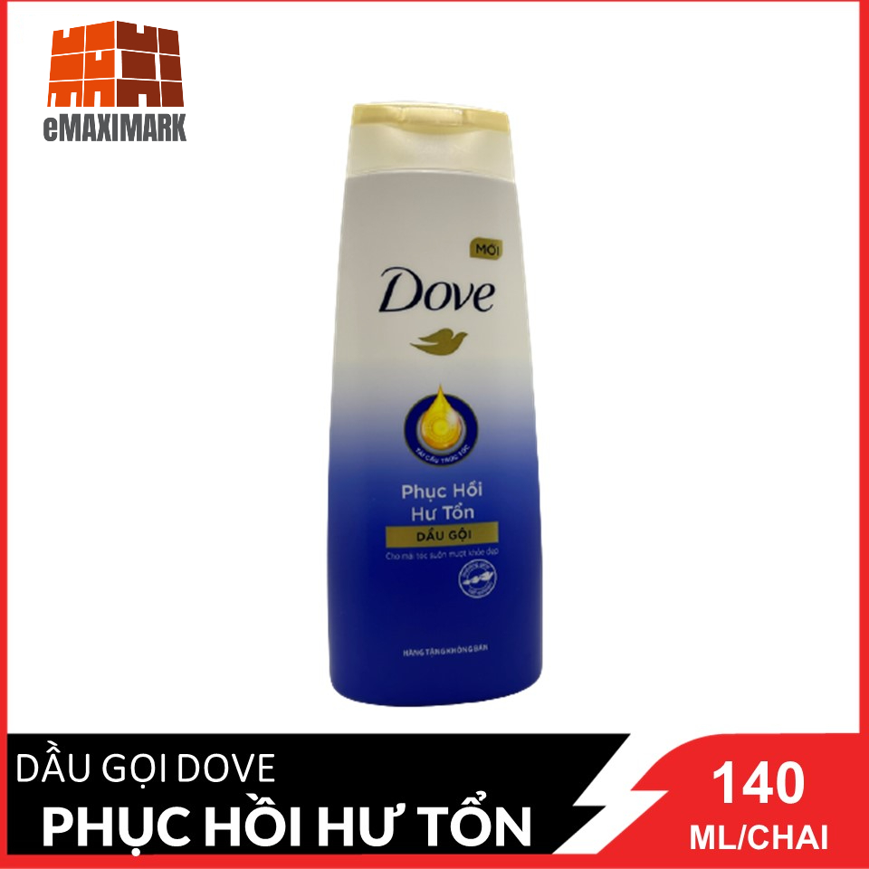 Dầu gội Dove Phục hồi Hư tổn 140ml