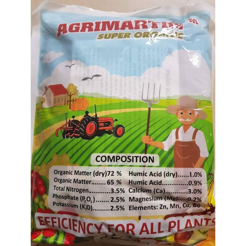 Phân Bón Hữu Cơ Agrimartin - 1 gói 1Kg