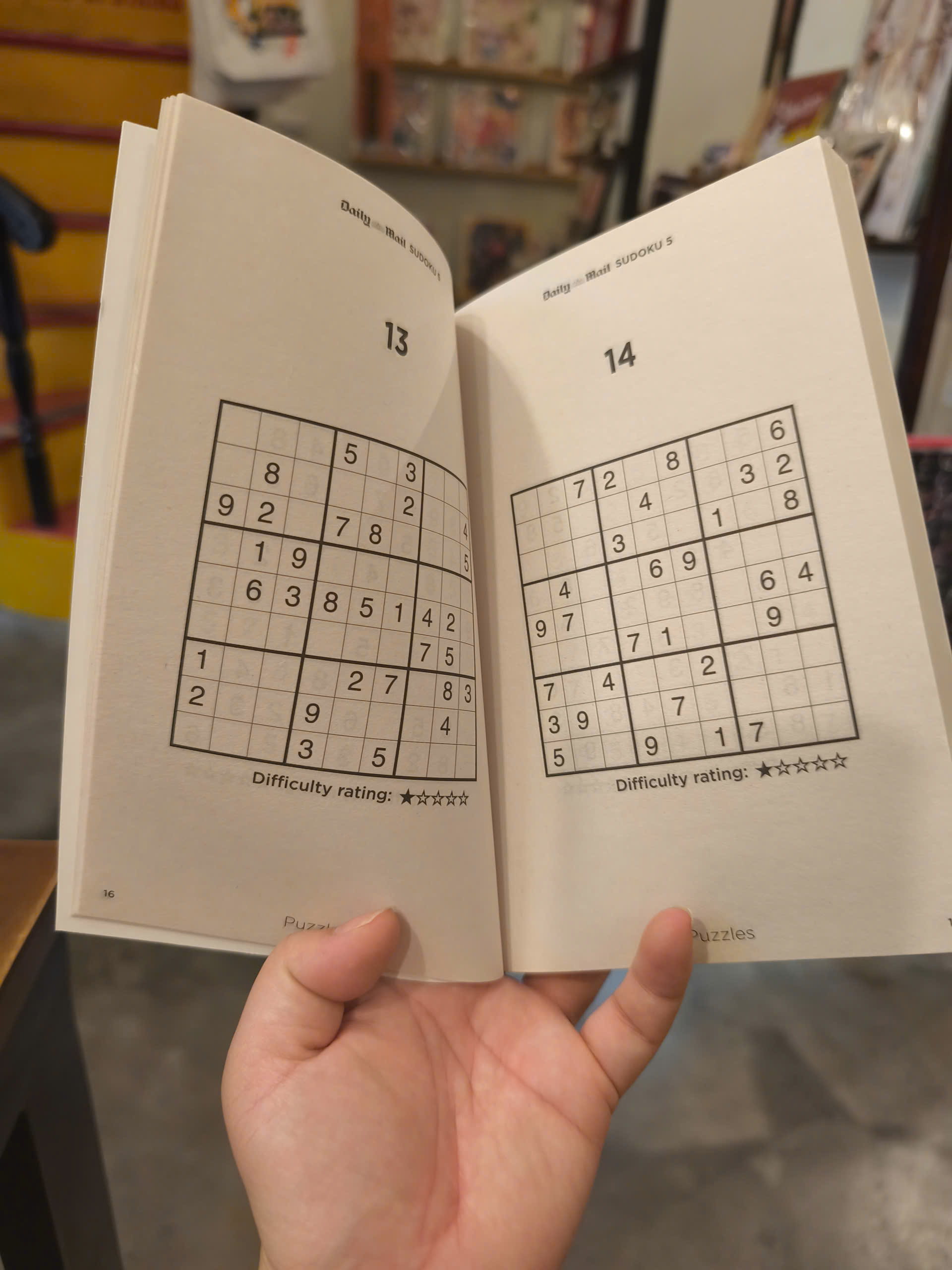 Sách - Sudoku 5 | Games / Ngoại văn Nhập khẩu UK / Trò chơi giải trí
