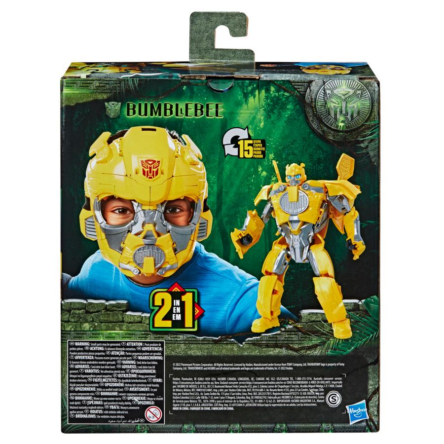 Đồ Chơi Mô Hình Movie 7 Mặt Nạ Bumblebee 2 Trong 1 Transformers F4649/F4121