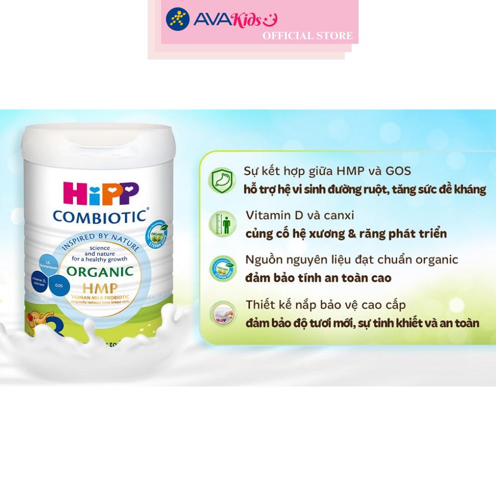 Sữa bột HiPP Organic Combiotic số 3 800g (1 - 3 tuổi)