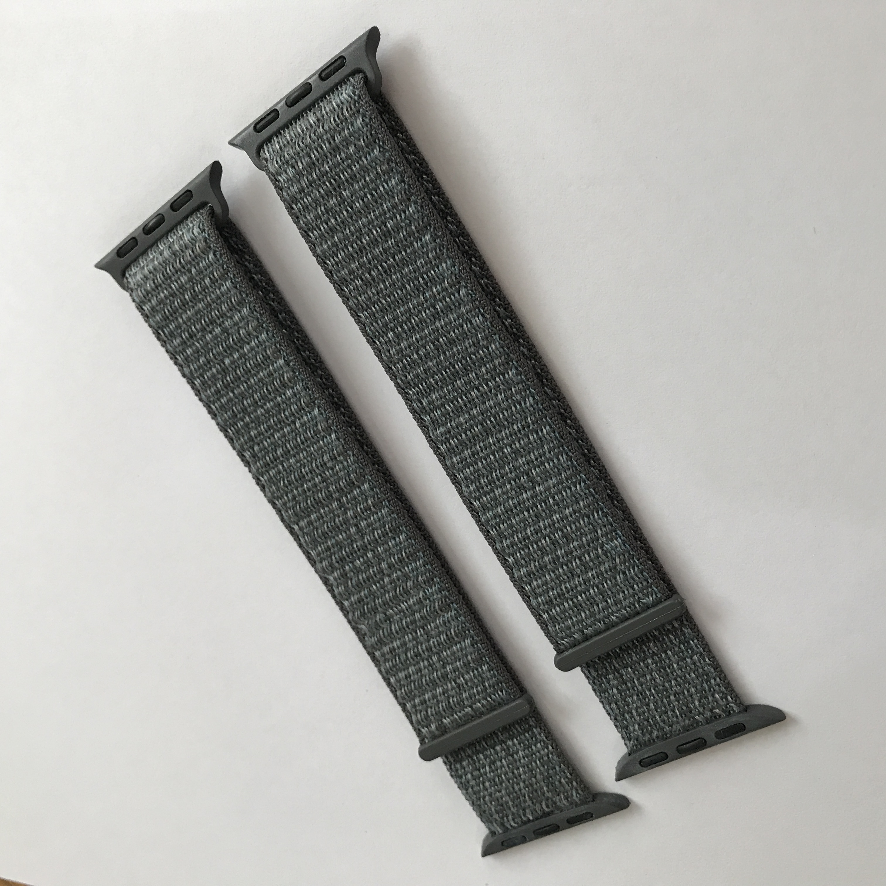 Dây đeo Sport loop cho Apple Watch màu gray bóng series 1.2.3.4