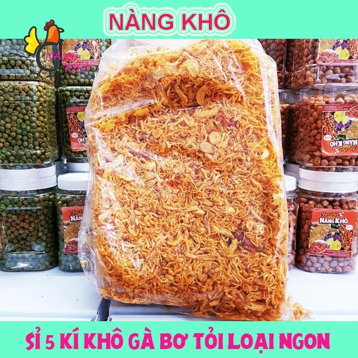 Sỉ 5 Kí Khô Gà Bơ Tỏi Loại 1 | Nàng Khô