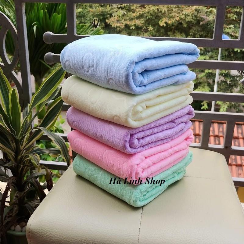 Khăn tắm xuất Nhật bản to, in gấu khổ to 140x70cm