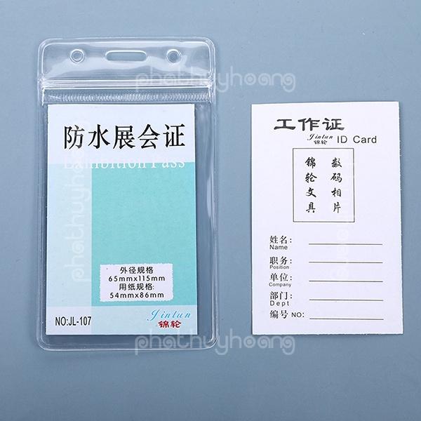 Dây đeo và bọc đựng thẻ dọc cho học sinh, sinh viên, văn phòng tiện lợi gọn gàng