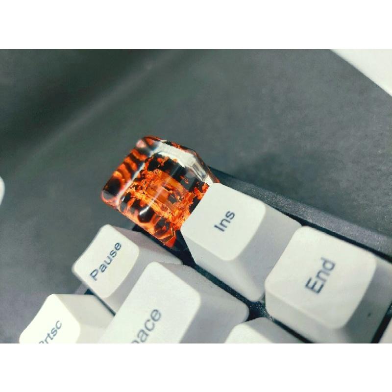 Keycap resin artisan Gate hell cube trang trí bàn phím cơ gaming