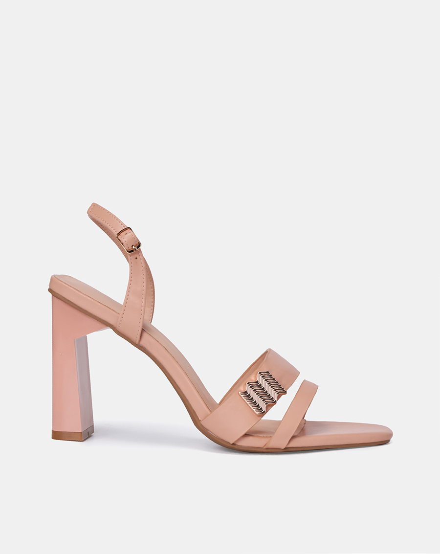 Giày Sandal Nữ 9cm Thời Trang Juno Phối Khoá Trang Trí SD09110