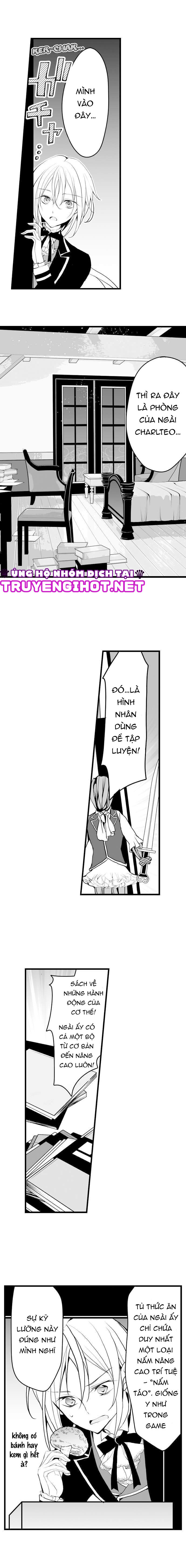 [15+] chuyển sinh thành hoàng tử phản diện, nhưng thực ra nam phản diện đó lại là con gái chapter 6.1 4