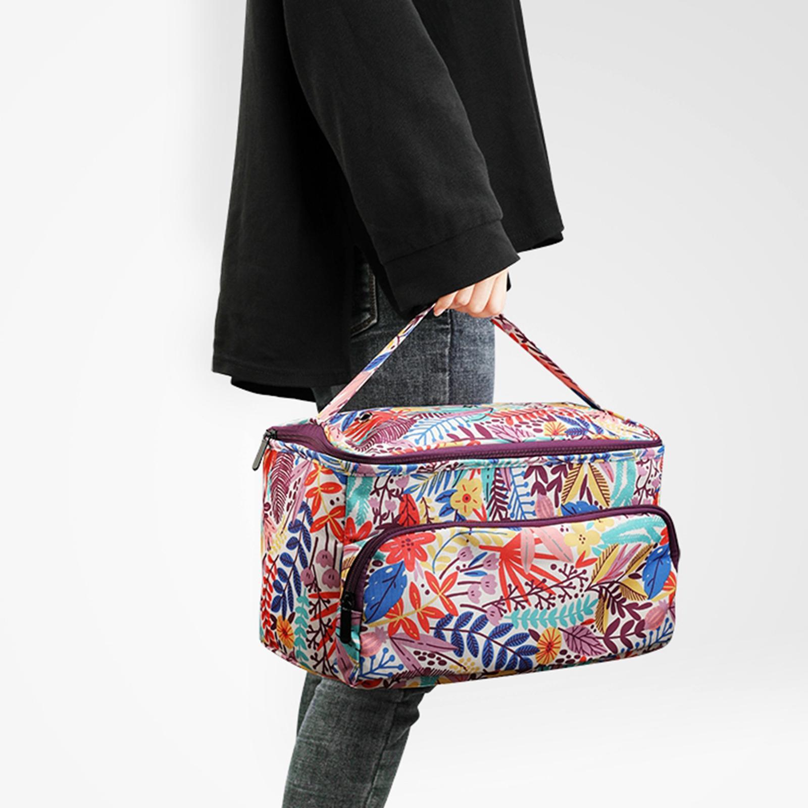 Travel Yarn Storage Bag Knitting Accessories Organizer Case for Wool Ball