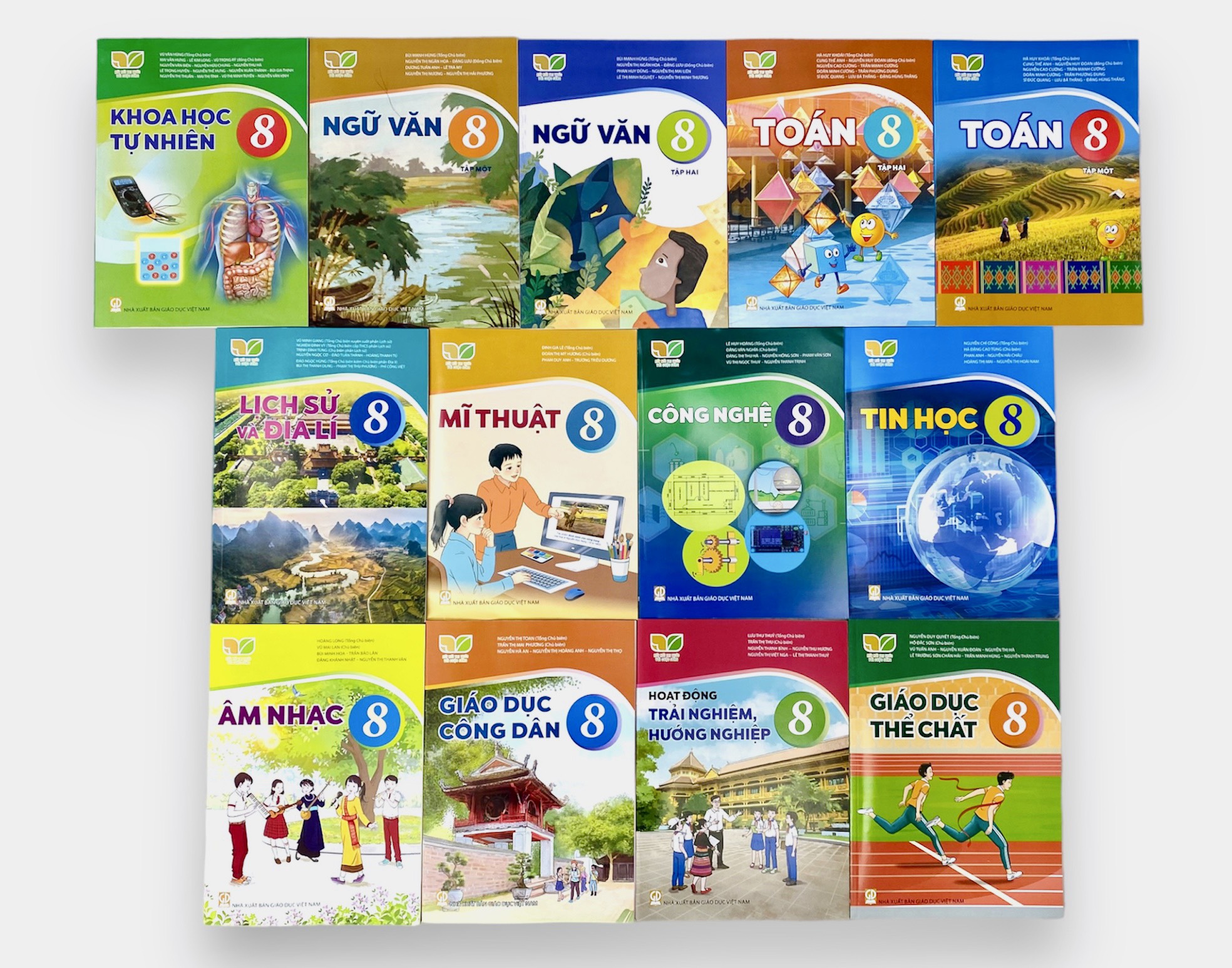 Bộ sách giáo khoa lớp 8 - Kết nối tri thức với cuộc sống