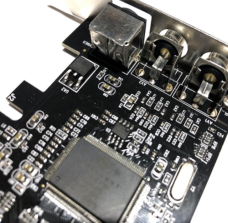 Card PCI-E PCI Express To SVHS AV S-Video