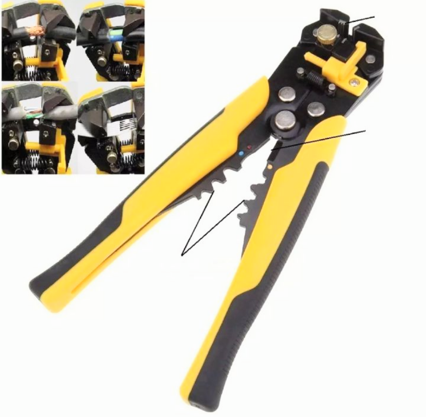 BỘ KÌM BẤM ĐẦU COS TUỐT DÂY ĐIỆN ĐA NĂNG TIỆN DỤNG HÀNG CHẤT LƯỢNG