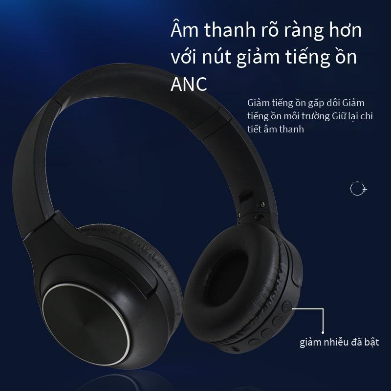 Giá thấp nhất Tai nghe khử tiếng ồn Thâm Quyến Công nghệ khử tiếng ồn chủ động ANC gắn trên đầu Tai nghe Bluetooth không dây thực sự Tùy chỉnh xử lý