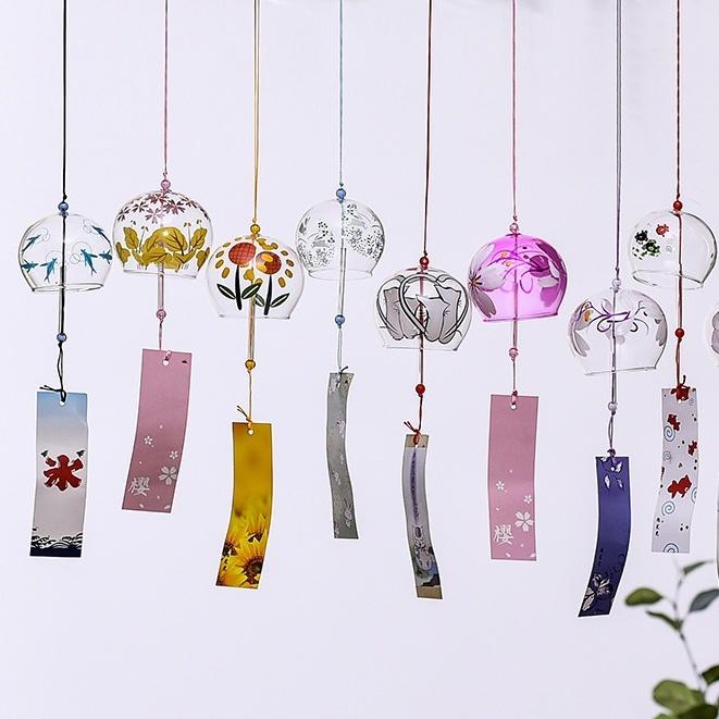 Chuông gió phong cách Nhật Bản được làm thủ công