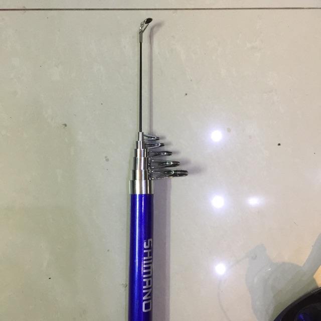 Bộ cần rút 2,7-3,6 m shimano máy 6000