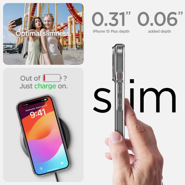 Ốp Lưng Spigen Liquid Crystal Dành Cho iPhone 15/ 15 Plus/15 Pro Max Hiển Thị Rõ Ràng Màu Sắc Và Chi Tiết Điện Thoại Hàng Chính Hãng