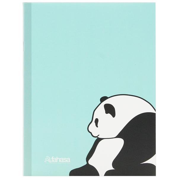 Combo 10 Tập Học Sinh Cute Panda - Miền Nam - 4 Ô Ly - 200 Trang 80gsm - Fahasa 04 - Tặng Nhãn Vở Kèm Sticker